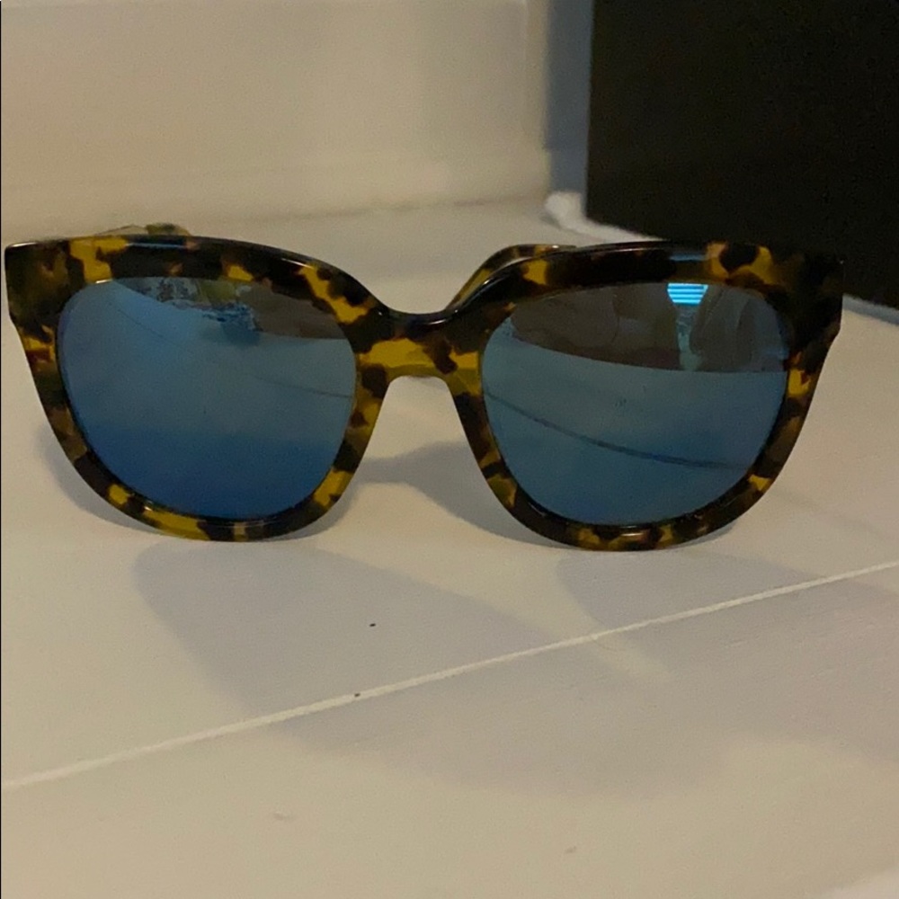 AQS- Piper 55mm Square Sunglasses